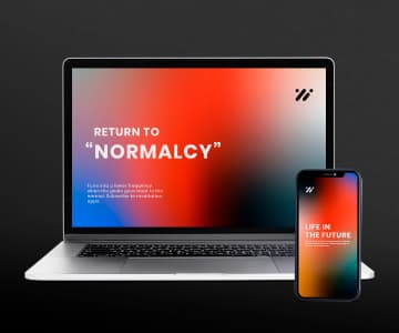 The same work app for your laptop and phone NORMALCY